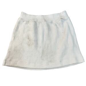 AERIE Women's Wonder Mini Skirt Size S In White